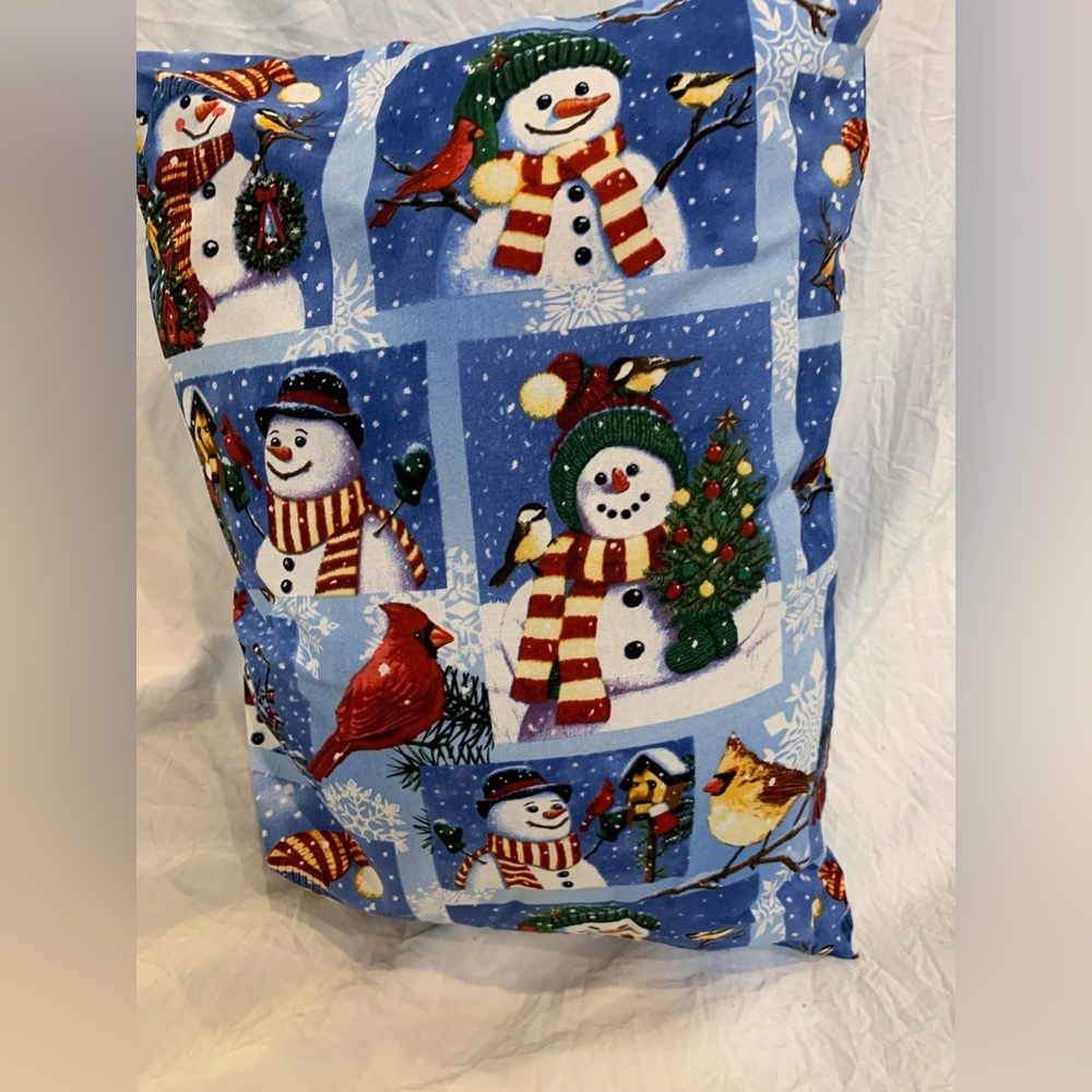 Snowman pillow